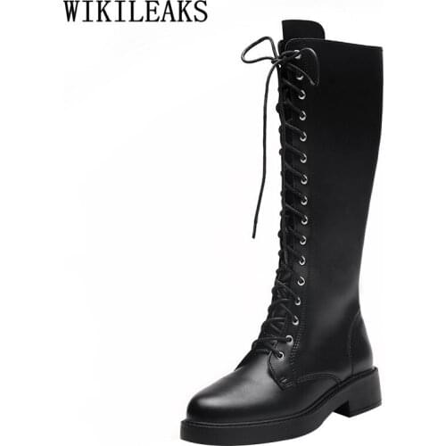 Long Boots for Women Fashion Block Heels Shoes for Women 2021 Boots Female Women Shoes Modern Boots Zapatos De Mujer Zapatos