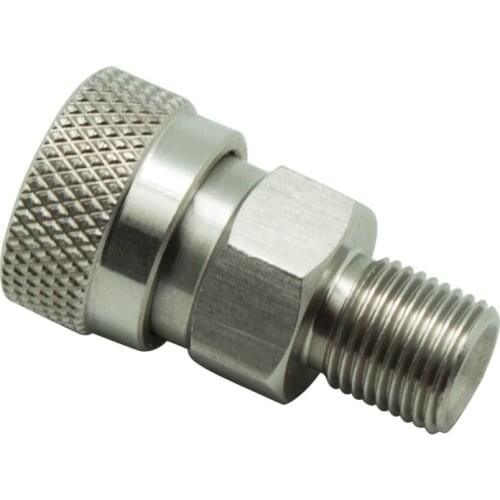 2 pcs/lot 1/8BSP & 1/8NPT & M10*1 Paintball PCP Charging Hose Stainless Steel Fill Fitting 8MM Female Quick Disconnect