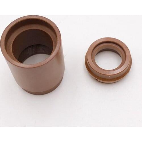 2pcs Air-cooled Trafimet A141 plasma cutting consumables Front Insulator and Swirl Ring