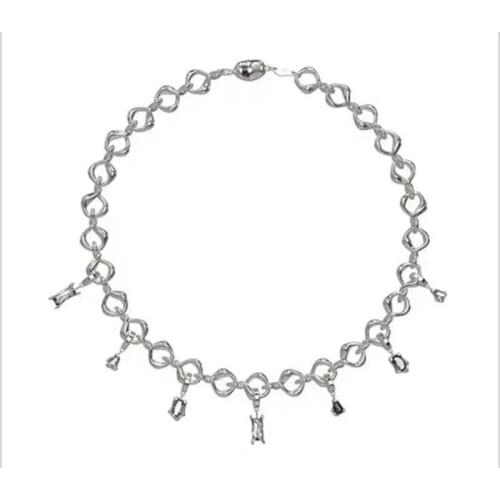 2021 KVK Style Necklace Detachable All-Match Trendy Cool Venom Niche Design Female Accessories