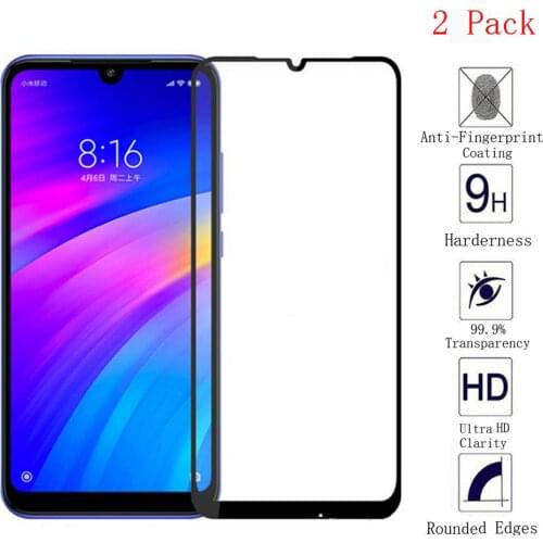 9H Full Glue Screen Protector For xiaomi Redmi Y3 3D full Cover Tempered Glass for xiaomi Redmi Y3 black Protective glass film