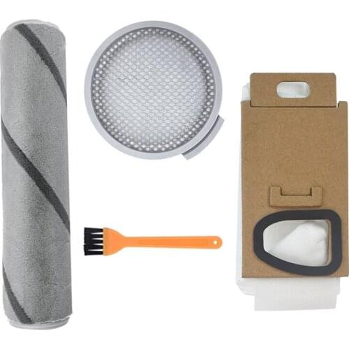 Promotion!Robot Vacuum Cleaner Roller Brush Filter Dust Bag for H6 Xiaomi Mijia SCWXCQ01RR Handheld Vacuum Cleaner Parts