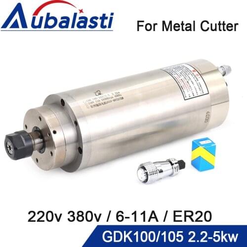 Constant Torque Spindle 3.2KW 3.5KW 4kw 220V 380V Chuck ER20 21000rpm 24000rpm 400Hz for Metal Engraving and Cutting