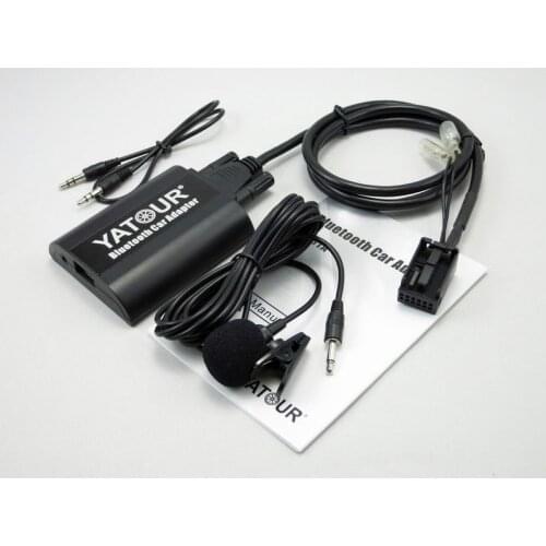 Yatour BTA car radio Bluetooth hands free kit for RD4 Peugeot 207 307 308 407 Citroen C2 C3 C4 AUX BT A2DP