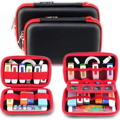 New 2.5 inch Hard Disk Case Portable HDD Protection Bags for External Hard Drive /Earphone/U Disk Hard Disk Drive Cases