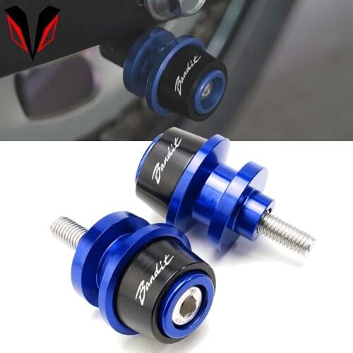 For SUZUKI BANDIT 650 1250 1250S Accessories 1250F 1200 250 400 CNC Aluminum Motorcycle Swingarm Spools Sliders