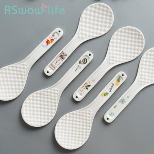Home rice spoon high temperature mildew and moisture resistant environmentally friendly rice cooker rice spoon ceramic spoon