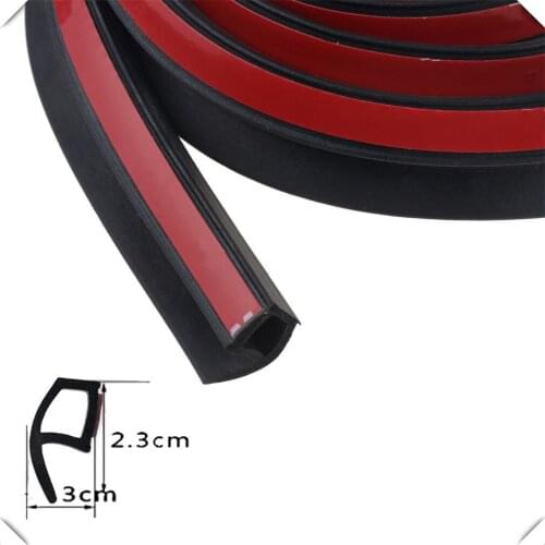 Car Door Seal Strip Rubber Noise Insulation Weatherstrip for Kia Pro-cee-d KOUP Hyundai K2 K3 K5 k9 No3 Multi-S Amanti Opirus