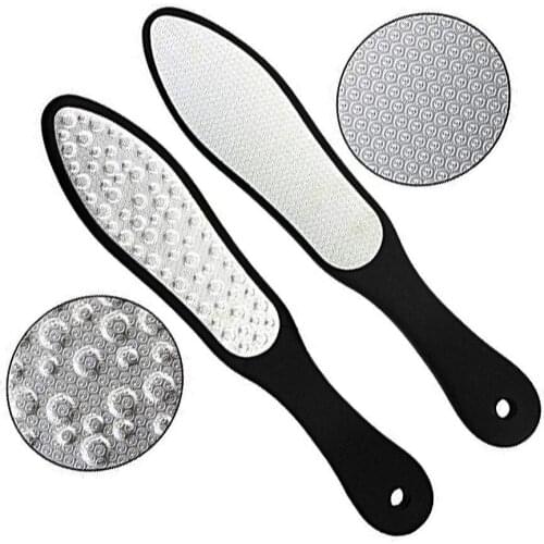 Double Side Foot Care File Stainless Steel Rasp Callus Dead Skin Remover Exfoliating Pedicure Tool 789