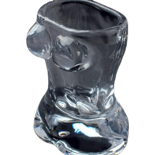 Woman Body Shape Wine Glass Creative Mini Small Wine Glass White Wine Glass Decoration Glass Cup Red Wine Glass * 2piece