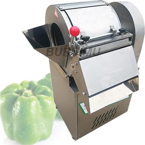 Commercial Electric Green Pepper Shredder Potato Slicing Machine Radish Sweet Potato Cucumber Vegetable Cutter