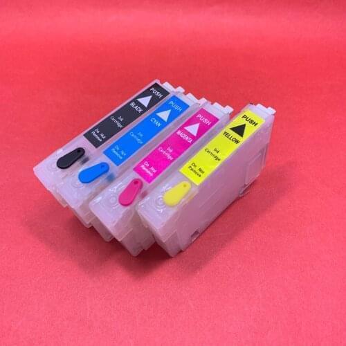 YOTAT Refillable ink cartridge T0711 T0712 T0713 T0714 for Epson DX4000 DX4050 DX4400 DX4450 DX5000 DX5050 DX6000 DX6050