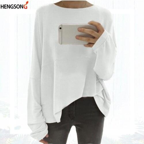 Fashion O-neck Solid Color T-Shirt Casual Harajuku Blusa Body Tops Tees Mujer Loose Camisetas Mujer Autumn T Shirt Women Tops