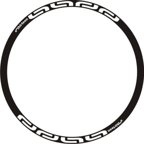 Two Wheel Set Stickers for E13 Mountain Bike Race Cycling Bicycle Rim Decals 26 inch 27.5 inch 29 inch