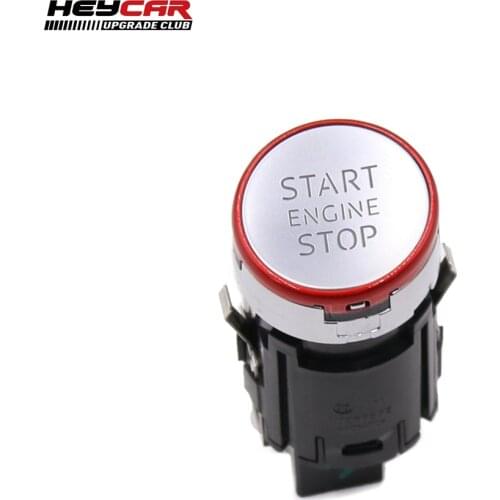 For Audi A4 B9 A5 B9 8w Switch Key To Red Color Sport Start Engine Stop Switch