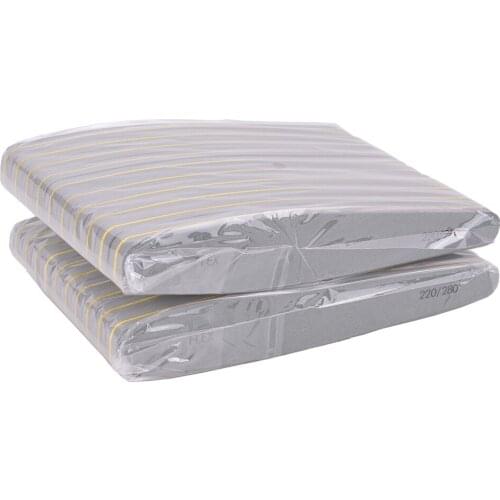 50Pcs/Pack Professional Design Green Nail File 220/280 Grit Nail Care Sanding Buffer Block DIY Pedicure Tools Supplier Diamond