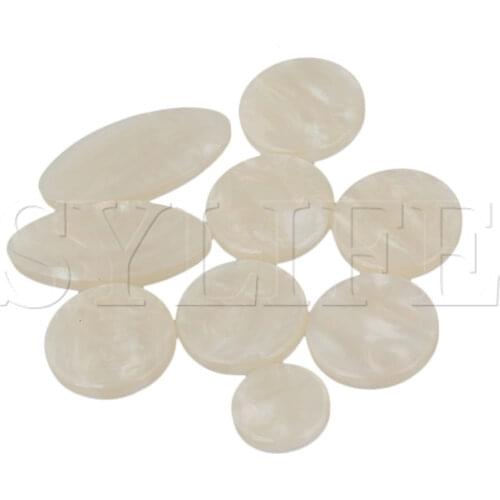 Saxophone Plastic Key Buttons Inlays For Alto Saxophones