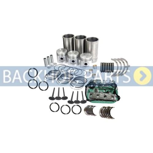 Overhaul Rebuild Kit for Yanmar 3T84HL 3T84HA 3T84HLE 3T84HTLE-TBS Engine Takeuchi TB035 TB025 Excavator