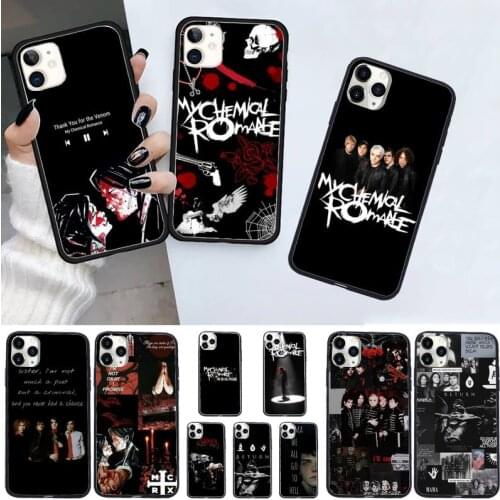 My Chemical Romance MCR high quality luxury coque Phone Case for iPhone 11 12 pro XS MAX 8 7 6 6S Plus X 5S SE 2020 XR