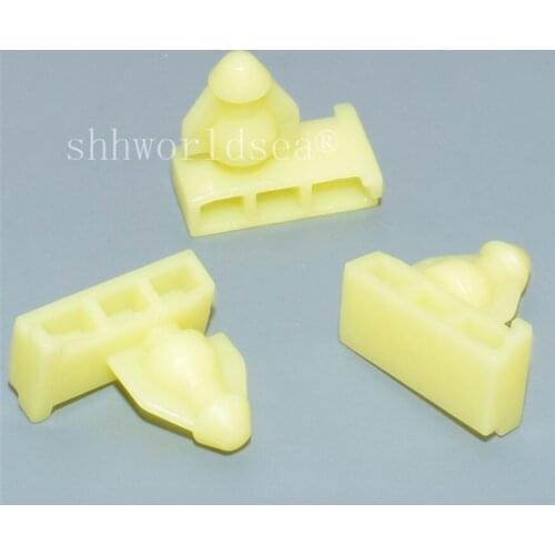 Shhworldsea Wheel Trim Retaining Clip Moulding Trim Clip Retaine clips auto plastic fastener car clips for Nissan 76847-JG00A