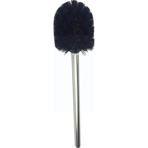 1pc Bathroom Toilet Brush Holder Matt Black 201Stainless Toilet Bathroom Storage Brush Brush Toilet Steel Organization And E6F0
