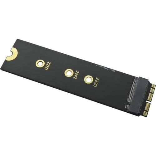 For Apple SSD Adapter For Macbook Air SSD Adapter NVMe PCIe M.2 M Key for Macbook Air 2013 2014 2015 Pro A1398 A1502 A1465 A1466