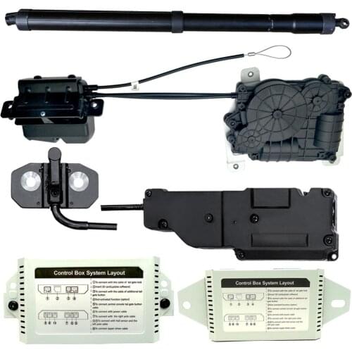 Carbar Smart Electric Tail Gate Lift Repair Accessories Parts Control Box Pole Electric Suction Electric Latch