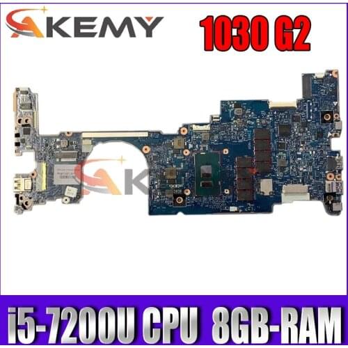 For CPU I5 7200U 8G HP EliteBook X360 1030 G2 OLDMAN-6050A2848001-MB-A01 Laptop motherboard 100% Test OK