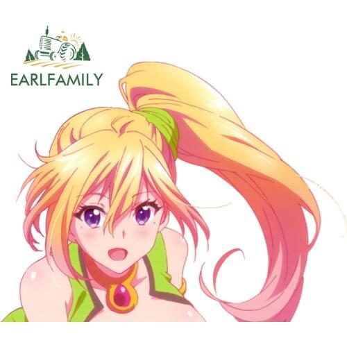 EARLFAMILY 13cm x 8.1cm for Kawakami Mai Musaigen No Phantom World Anime Decal Windshield Trunk Car Stickers Laptop Decoration