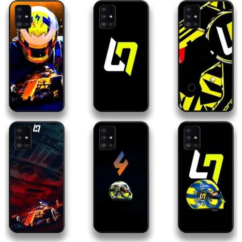 F1 racing Lando Norris Racing Phone Case For Samsung Galaxy A21S A01 A11 A31 A81 A10 A20E A30 A40 A50 A70 A80 A71 A51