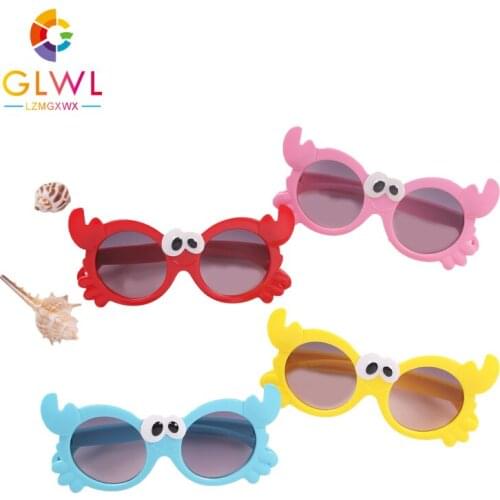 Red Sunglasses 2021 Children Crap Frame Glasses Sun Sports Shades Boys Vintage Sunglass Kids Fashion Infant Adorable Eyeglasses
