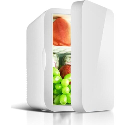 12V Mini Refrigerator Small Car Refrigerator 220V Single Door Car Home Dual-Use Thermoelectric Mini Fridge Cooler Warmer