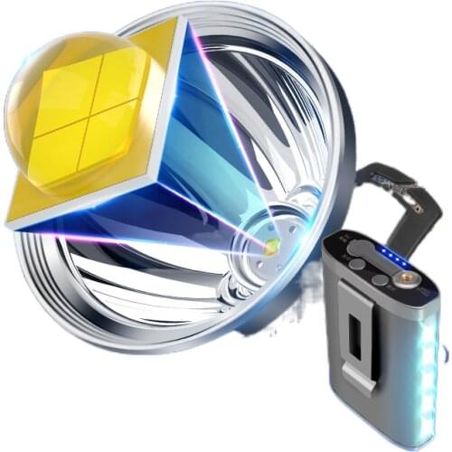 The head-mounted light bright headlights rechargeable flashlight searchlight consumer portable long life xenon lamp