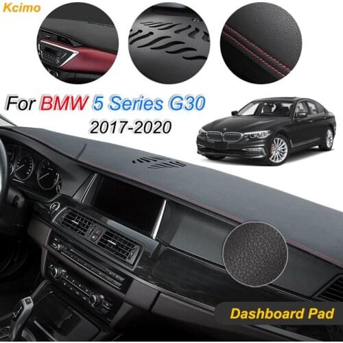 For BMW 5 Series G30 2017 2018 2019 2020 2021 Anti-Slip Mat Dashboard Cover Pad Dashmat Carpet Cape Auto Accessories