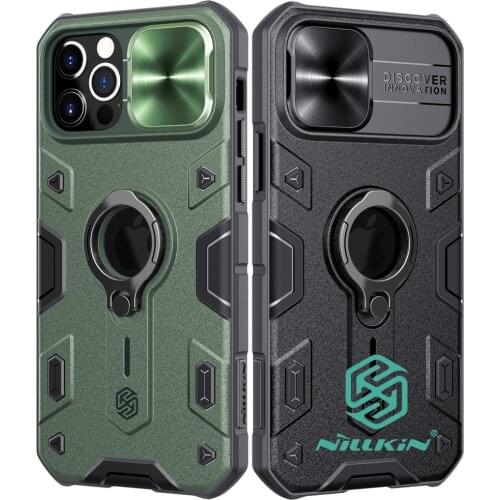 Nillkin CamShield Armor Case For iPhone 12 Pro Max mini impact Drop resistance Military Rugged Shield For iPhone 12 mini