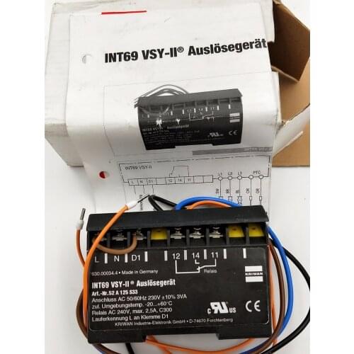 New and original motor protective relay INT69VSY-II 52A125S33