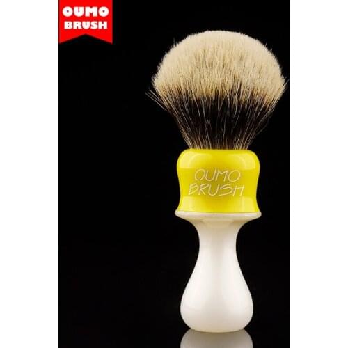 OUMOBRUSH -Nierus series shaving brush with Manchuria/ACE/SILK/WT knots