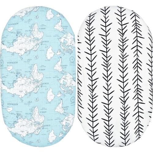 Baby Crib Sheet With Washable Cover Fitted Cotton Crib Sheets