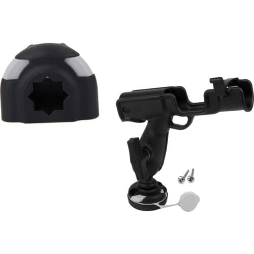 360 Degree Adjustable Rack for Kayak Fishing Boats with Mounting Base