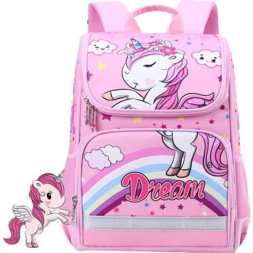 2020 Dinosaur School Bags For Boys Girls Cartoon Unicorn Backpack Children Orthopedic Backpacks Book Mochila Infantil Grade 3-5