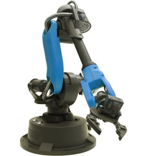 Smart 6 axis robot arm with Pneumatic Pro Kit for STEM education