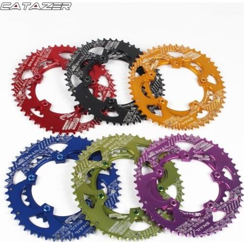 Bicycle Chain Wheel 110 BCD Oval 50T 35T Double Chain ring 2 Layer Speed Folding Road Bike Ultralight Tooth plate 110BCD