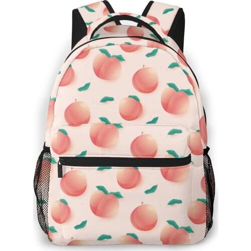 Women Backpack Kids School Bag for Teenage Girls Gradient Peach Female Laptop Notebook Bagpack Travel Back Pack 2021