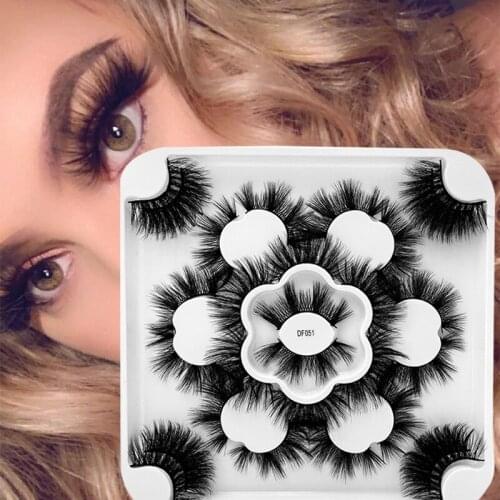 14Pairs 25 mm Mink Eyelashes Wholesale lashes Mink lashes Woman Makeup Tools Eyelash Vendor 25mm mink lashes Wholesale
