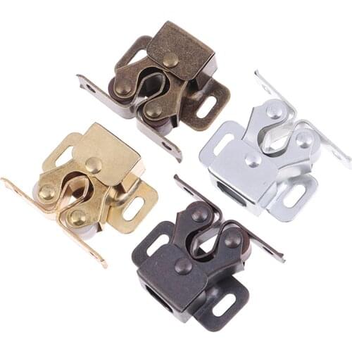 2PCS Magnet Cabinet Catches Door Stop Closer Stoppers Damper Buffer For Wardrobe Hardware Furniture Fittings Accessories