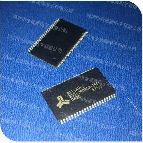 5pieces AS7C34096A-15TI TSOP44 3.3V 512K X8 CMOS SRAM