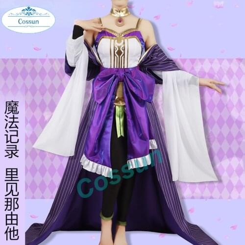 Anime! Magia Record: Puella Magi Madoka Magica Side Story Satomi Nayuta Uniform Cosplay Costume Halloween Role Play Outfit S-3XL