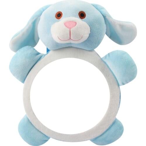 Car Baby Rearview Mirror Mini Wide View Rear Adjustable Safety Seat Back Mirrors Headrest for Kids Cars Accessories Y4QA