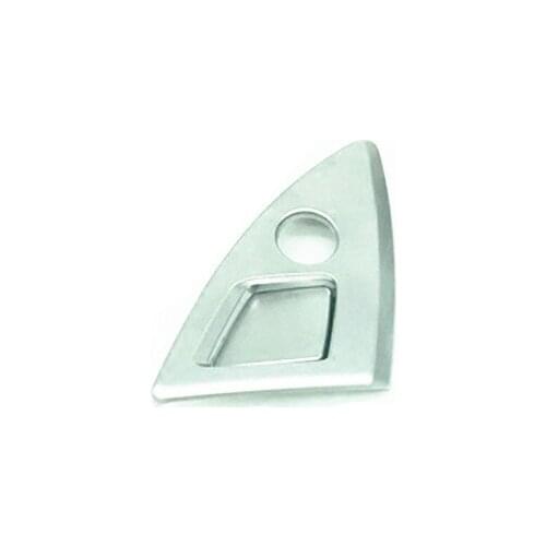 Central console saddle plated baffle 5 Series F10 F18 520 523b mw528 535li Armrest box plating button Cover locks chrome plated