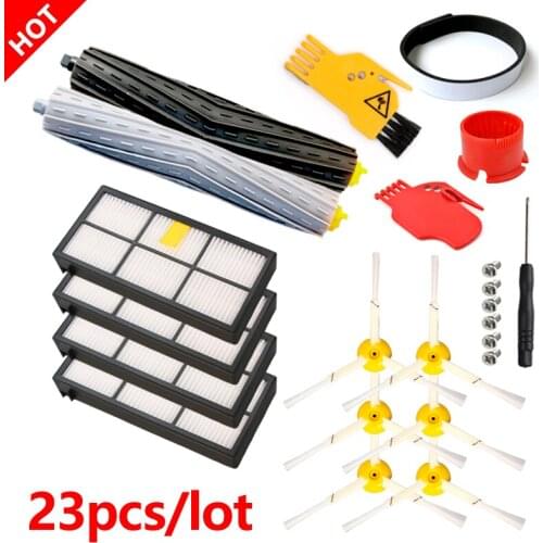 For iRobot Roomba Accessories Main Side brush Hepa Filter 800 900 Series 860 870 871 880 890 900 960 966 980 Vacuum Cleaner